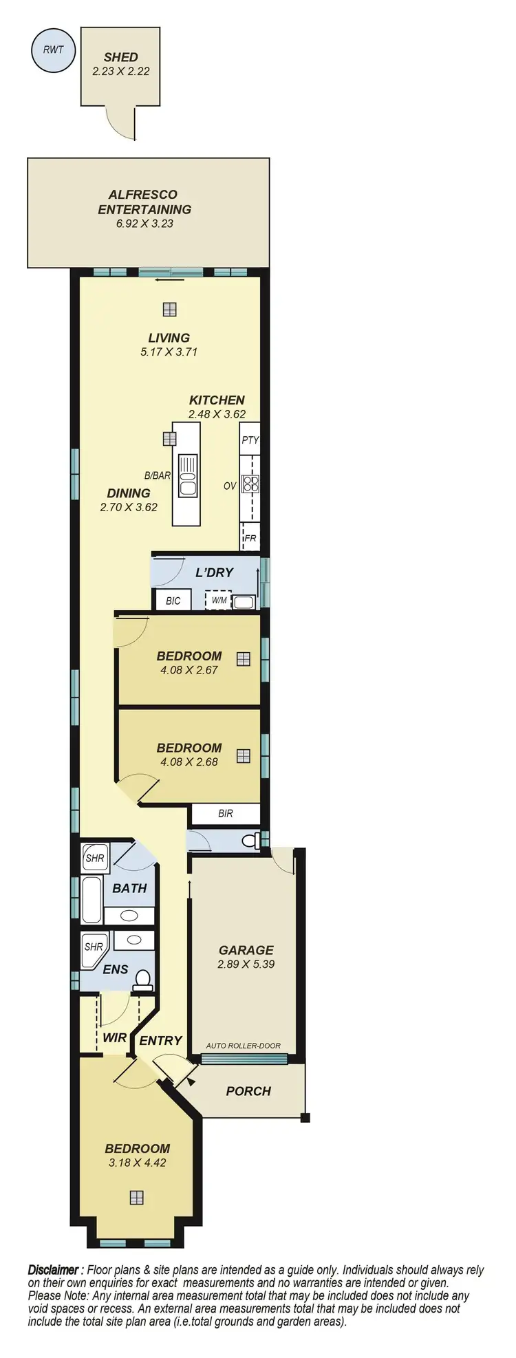 Floorplan of Homely house listing, 3 Douglas Street, Flinders Park SA 5025