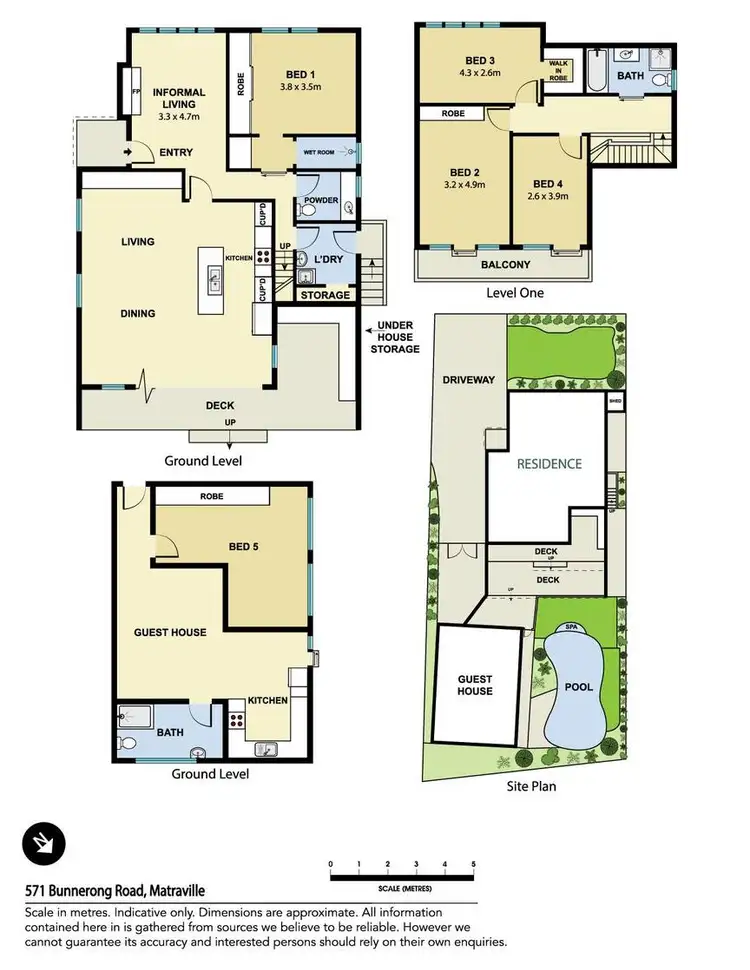 Floorplan of Homely house listing, 571 Bunnerong Road, Matraville NSW 2036