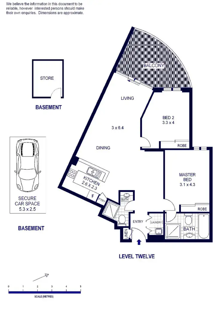 Floorplan of Homely apartment listing, 178/360 Kingsway, Caringbah NSW 2229