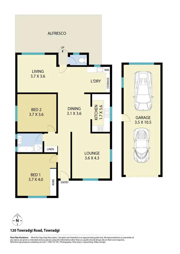 Floorplan of Homely house listing, 120 Towradgi Road, Towradgi NSW 2518