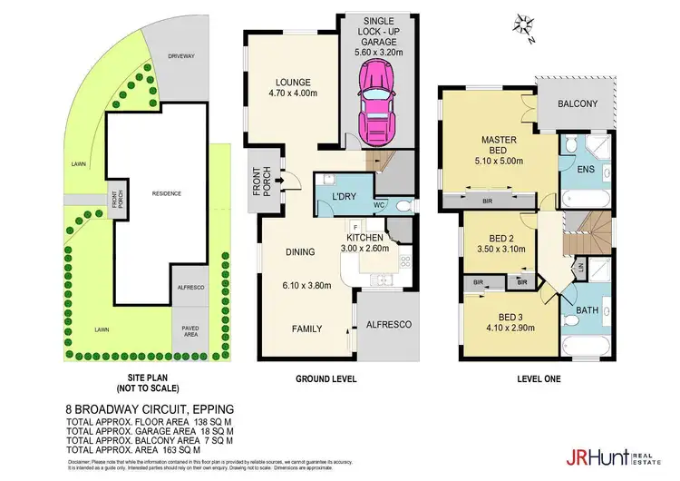 Floorplan of Homely house listing, 8 Broadway Circuit, Epping NSW 2121
