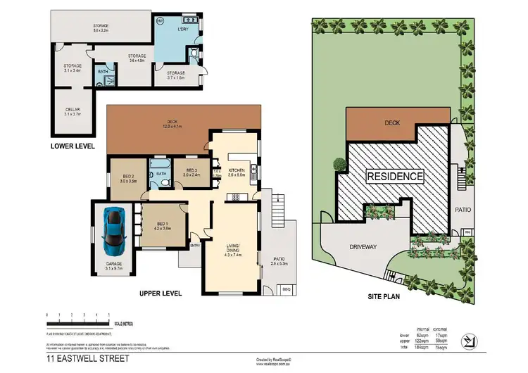 Floorplan of Homely house listing, 11 Eastwell Street, Coorparoo QLD 4151