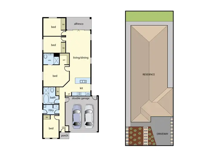 Floorplan of Homely house listing, 7 Rainford Crescent, Lyndhurst VIC 3975