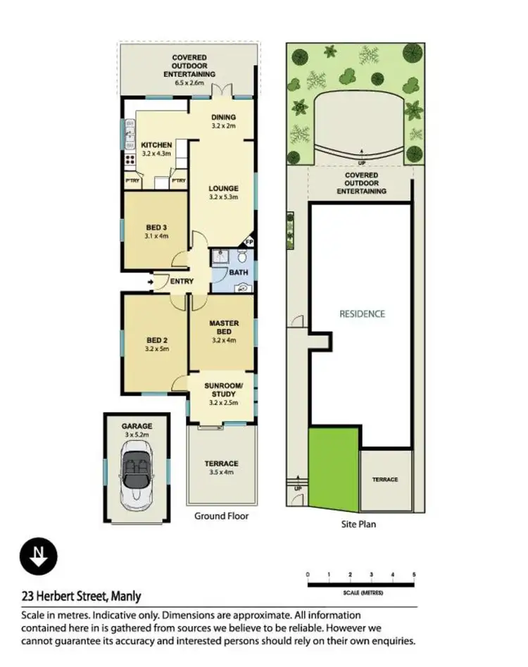 Floorplan of Homely house listing, 23 Herbert Street, Manly NSW 2095