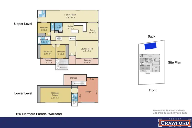 Floorplan of Homely house listing, 165 Elermore Parade, Wallsend NSW 2287