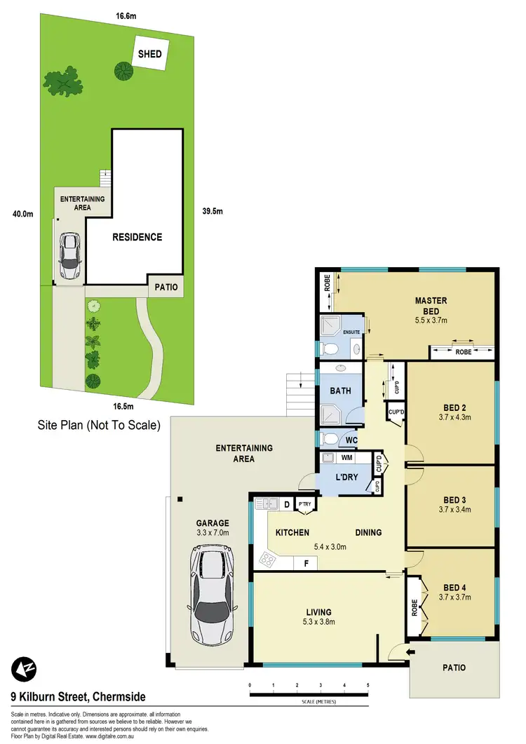 Floorplan of Homely house listing, 9 Kilburn Street, Chermside QLD 4032