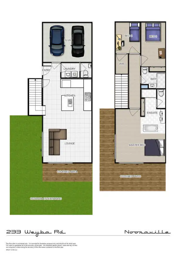 Floorplan of Homely townhouse listing, 5/233 Weyba Road, Noosaville QLD 4566