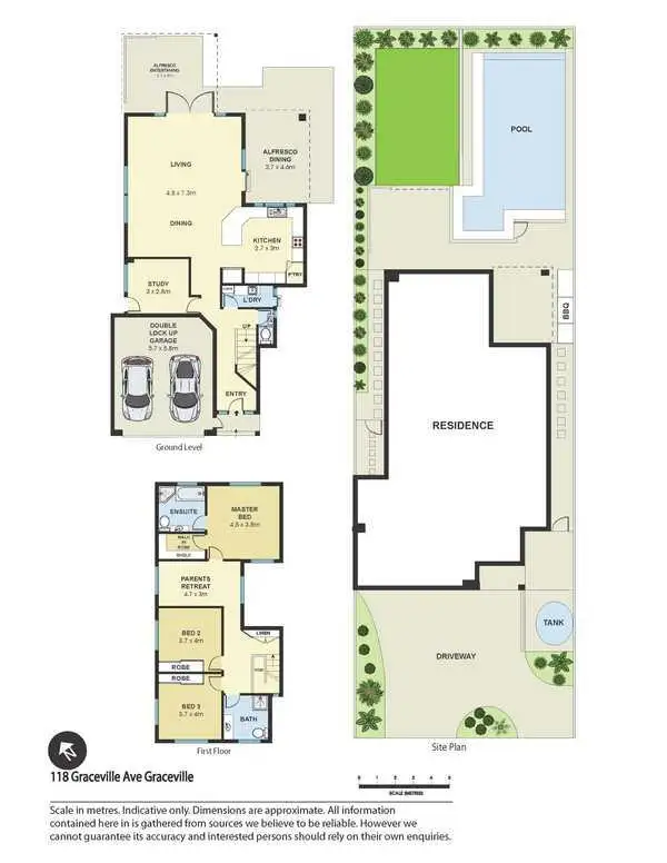 Floorplan of Homely house listing, 118 Graceville Avenue, Graceville QLD 4075