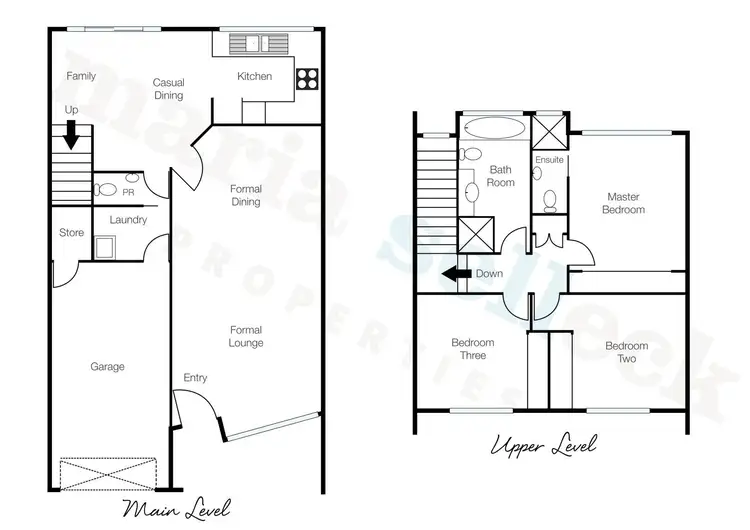 Floorplan of Homely townhouse listing, 4/15 Aspinall Street, Watson ACT 2602