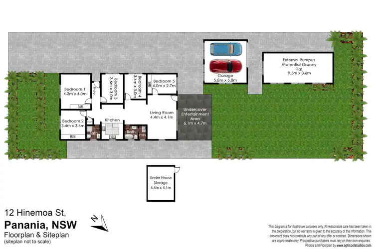 Floorplan of Homely house listing, 12 Hinemoa Street, Panania NSW 2213
