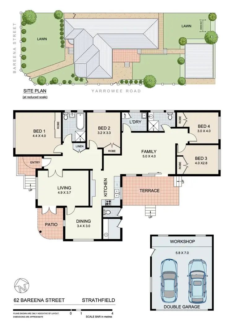 Floorplan of Homely house listing, 62 Bareena Street, Strathfield NSW 2135