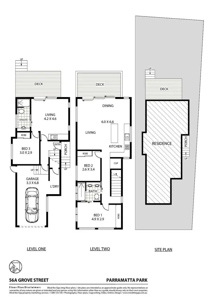 Floorplan of Homely house listing, 56a Grove Street, Parramatta Park QLD 4870