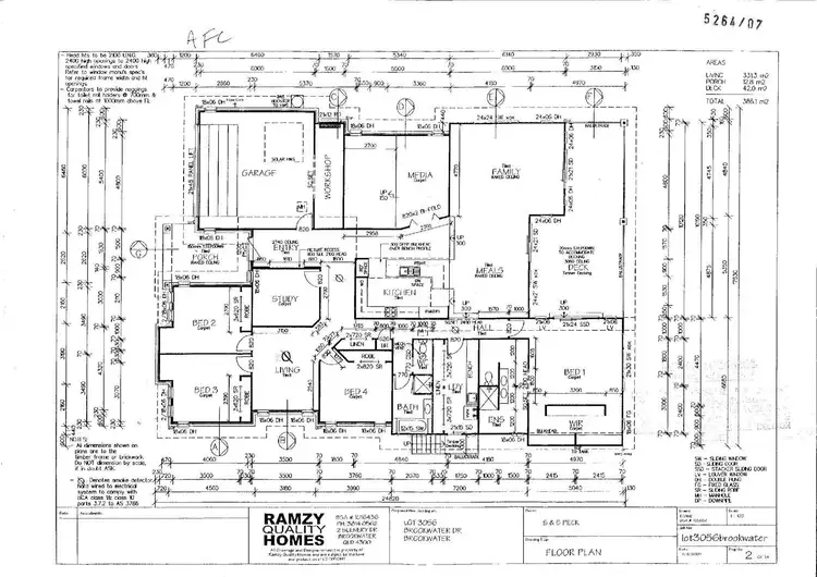 Floorplan of Homely house listing, 52 Brookwater Drive, Brookwater QLD 4300