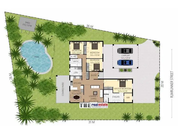 Floorplan of Homely house listing, 39 Rumrunner Street, Mermaid Waters QLD 4218