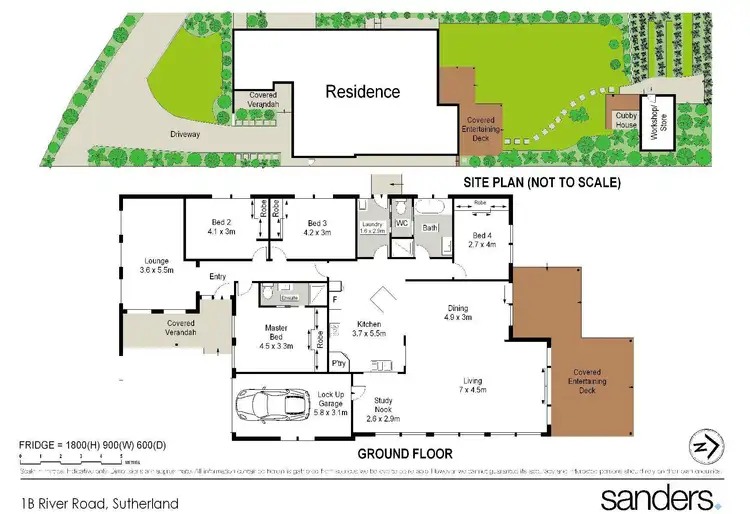 Floorplan of Homely house listing, 1B River Road, Sutherland NSW 2232