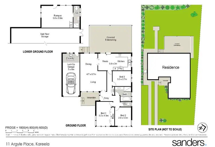 Floorplan of Homely house listing, 11 Argyle Place, Kareela NSW 2232