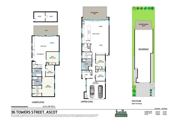 Floorplan of Homely house listing, 36 Towers Street, Ascot QLD 4007