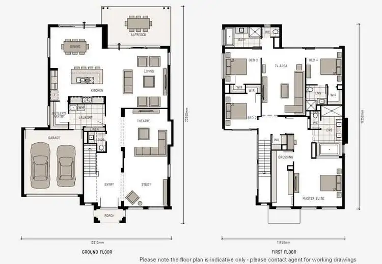 Floorplan of Homely house listing, 30 Breakers Place, Mount Coolum QLD 4573