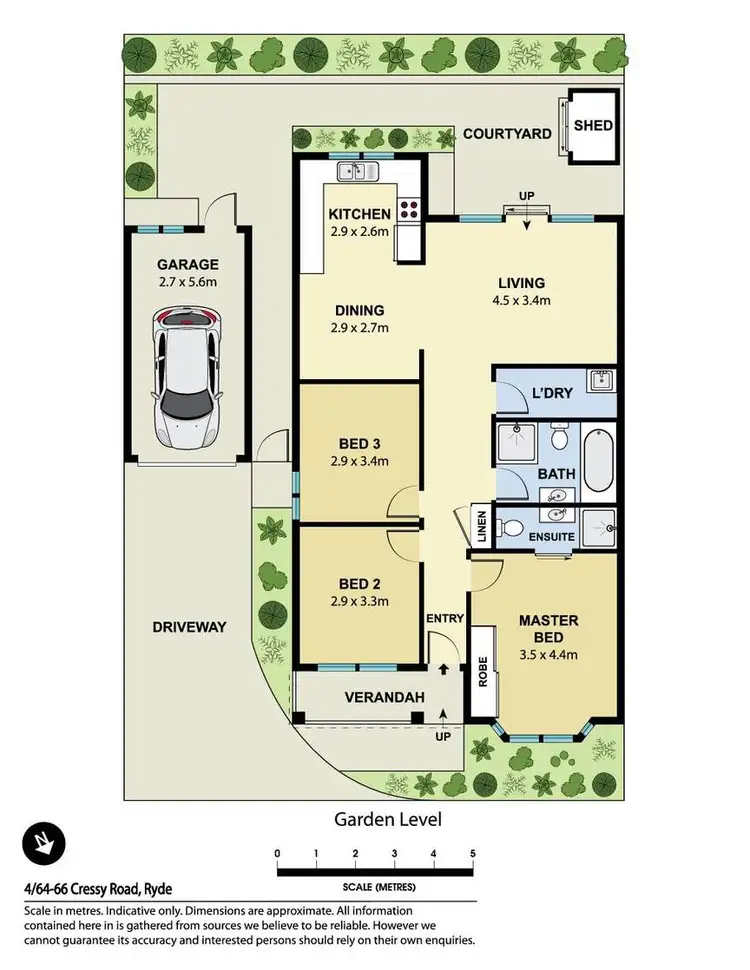 Floorplan of Homely villa listing, 4/64-66 Cressy Road, Ryde NSW 2112