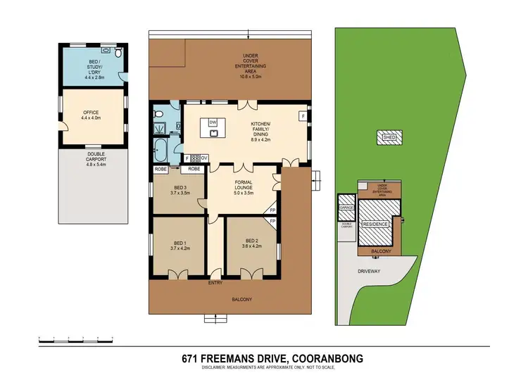 Floorplan of Homely house listing, 671 Freemans Drive, Cooranbong NSW 2265