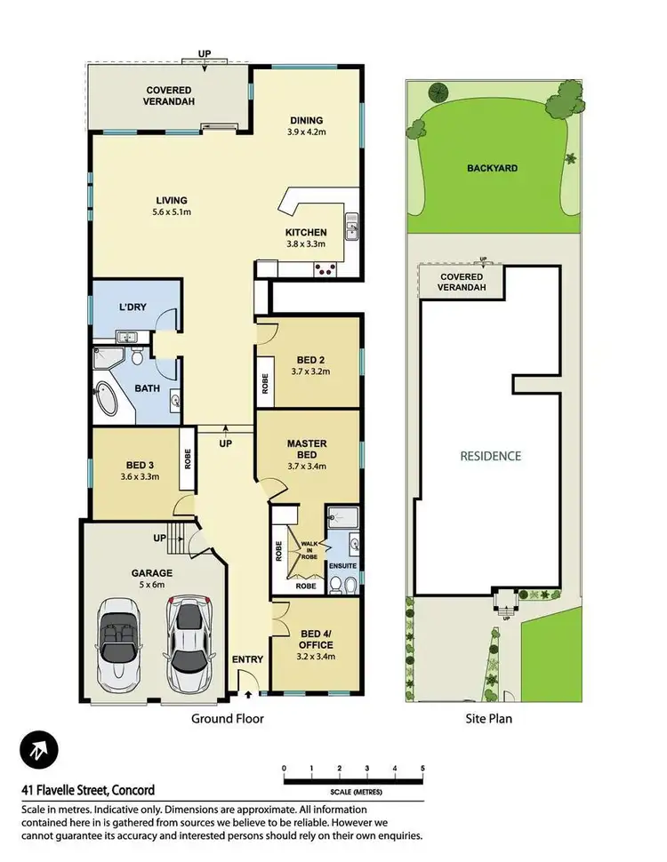 Floorplan of Homely house listing, 41 Flavelle Street, Concord NSW 2137