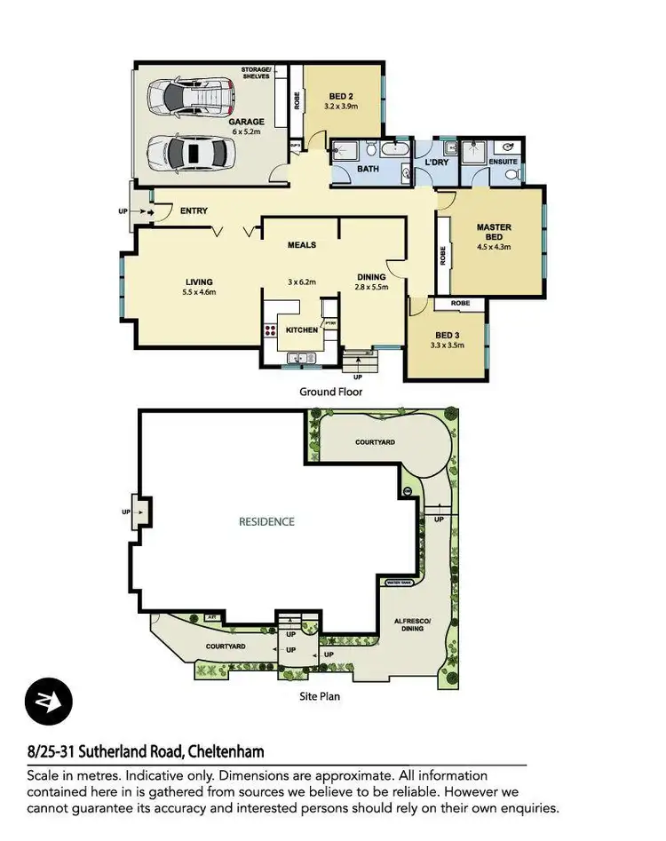 Floorplan of Homely villa listing, 8/25 - 31 Sutherland Road, Cheltenham NSW 2119