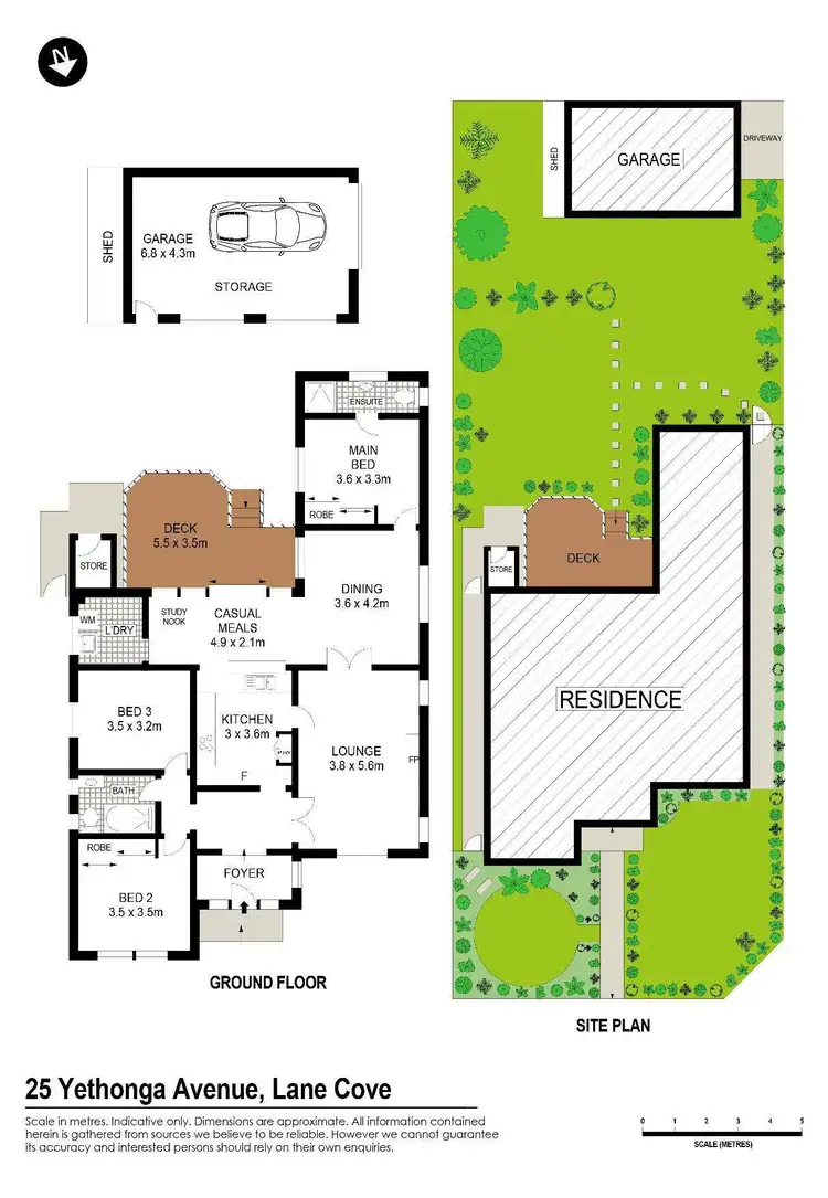 Floorplan of Homely house listing, 25 Yethonga Avenue, Lane Cove NSW 2066