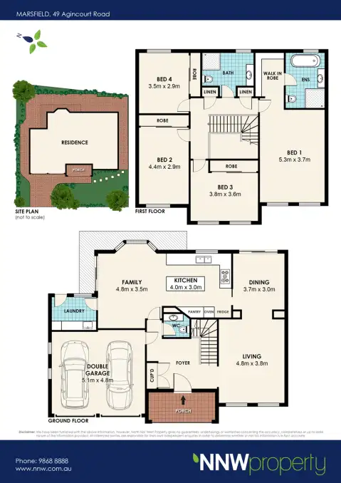 Floorplan of Homely house listing, 49 Agincourt Road, Marsfield NSW 2122