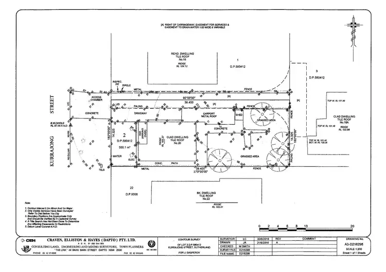 Floorplan of Homely house listing, 20 Kurrajong Street, Sutherland NSW 2232