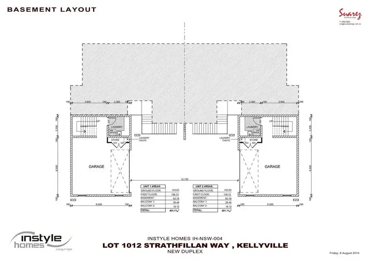 Floorplan of Homely land listing, 28 Strathfillan Way, Kellyville NSW 2155