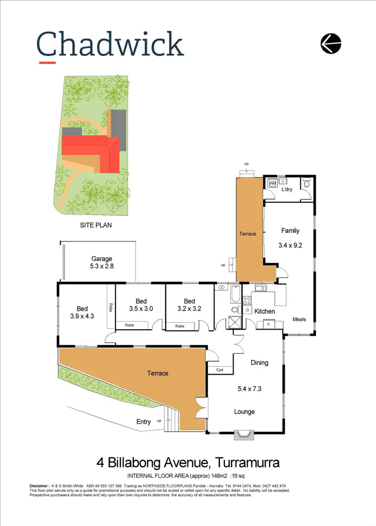 Floorplan of Homely house listing, 4 Billabong Avenue, Turramurra NSW 2074