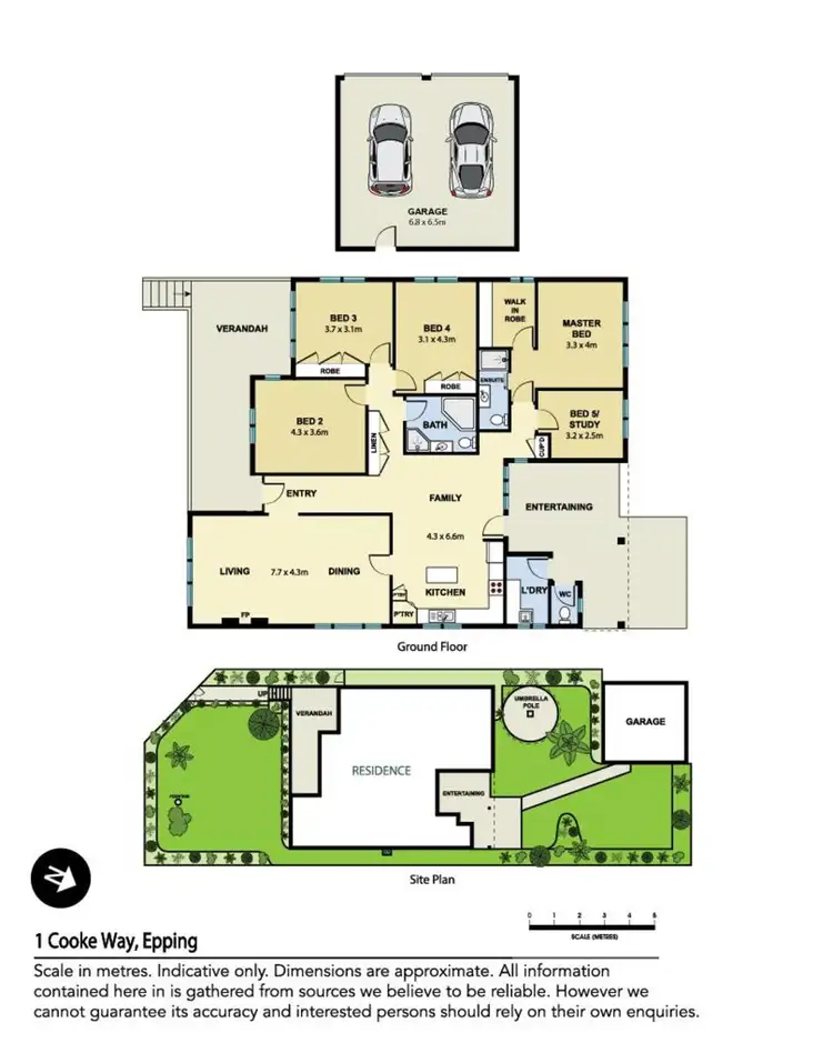 Floorplan of Homely house listing, 1 Cooke Way, Epping NSW 2121