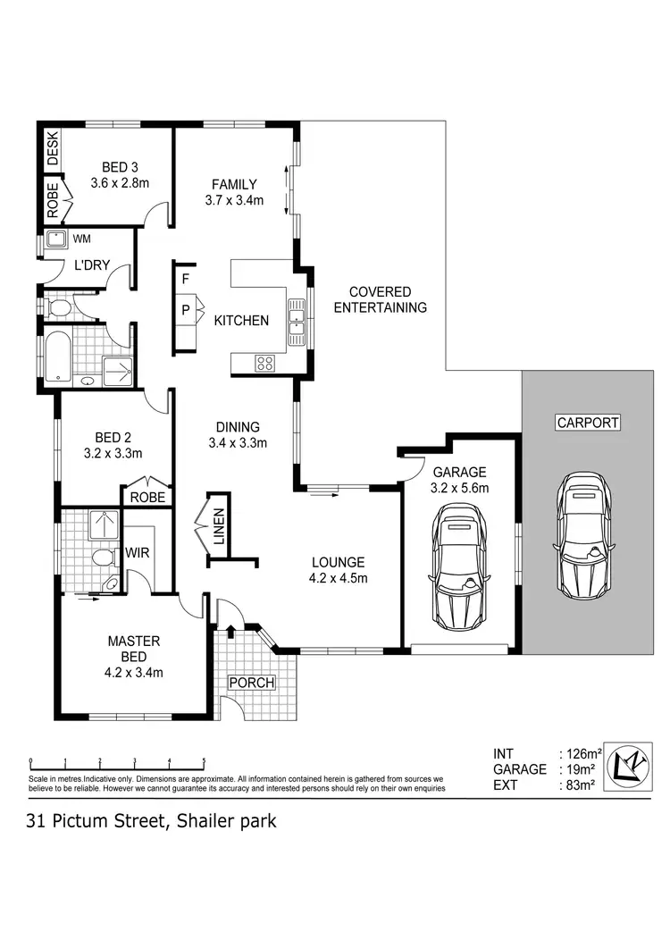 Floorplan of Homely house listing, 31 Pictum Street, Shailer Park QLD 4128