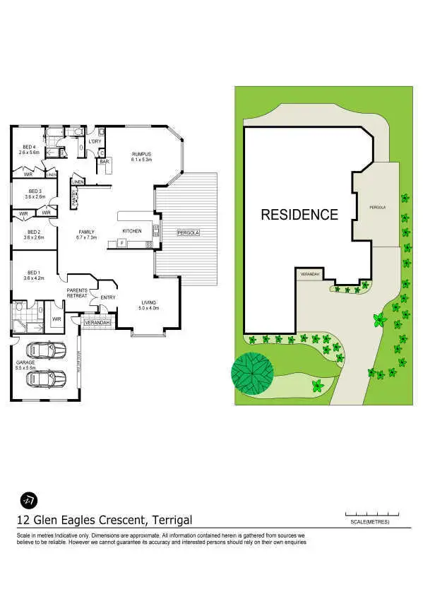 Floorplan of Homely house listing, 12 Glen Eagles Cres, Terrigal NSW 2260