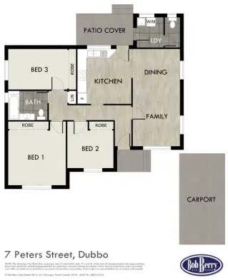 Floorplan of Homely house listing, 7 Peters Street, Dubbo NSW 2830