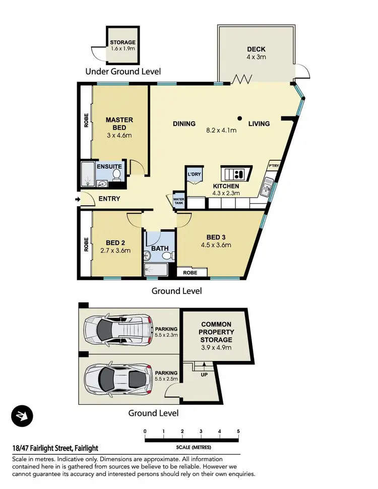 Floorplan of Homely unit listing, 18/47 Fairlight Street, Fairlight NSW 2094