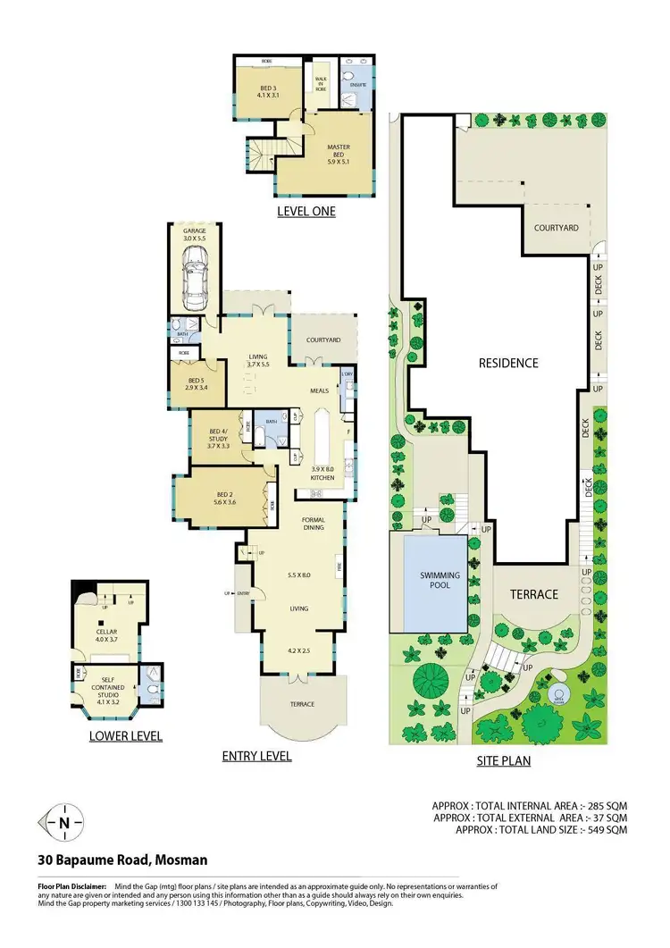 Floorplan of Homely house listing, 30 Bapaume Road, Mosman NSW 2088