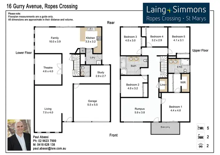 Floorplan of Homely house listing, 16 Gurry Avenue, Ropes Crossing NSW 2760