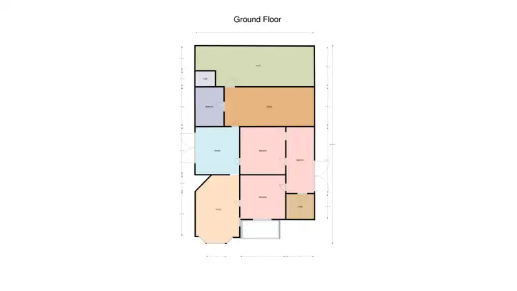 Floorplan of Homely house listing, 95 Hoskins Street, Temora NSW 2666