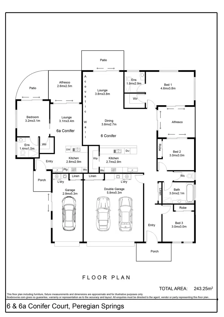 Floorplan of Homely house listing, 6 Conifer Court, Peregian Springs QLD 4573