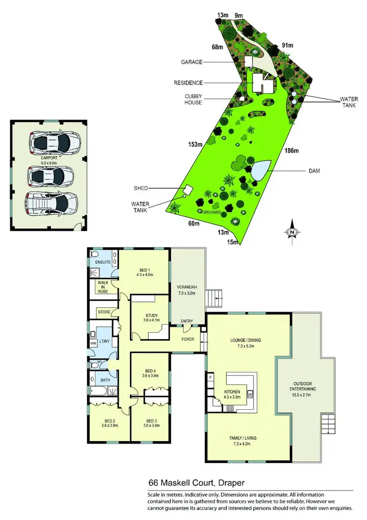 Floorplan of Homely house listing, 66 Maskell Court, Draper QLD 4520