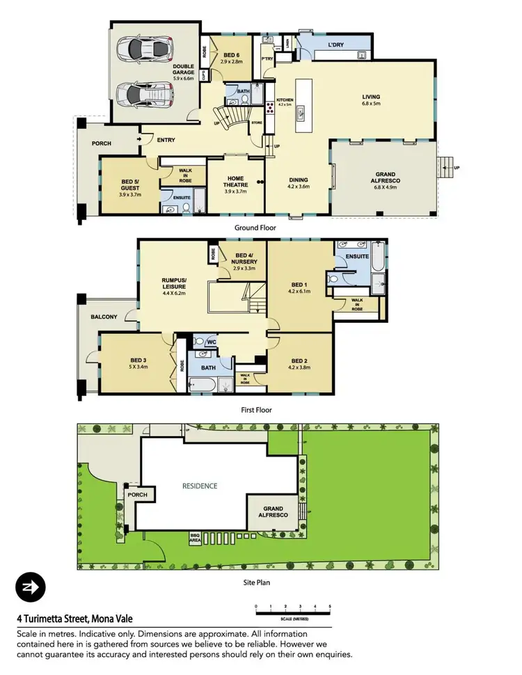 Floorplan of Homely house listing, 4 Turimetta Street, Mona Vale NSW 2103
