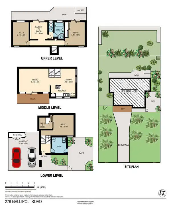 Floorplan of Homely house listing, 278 Gallipoli Road, Carina Heights QLD 4152