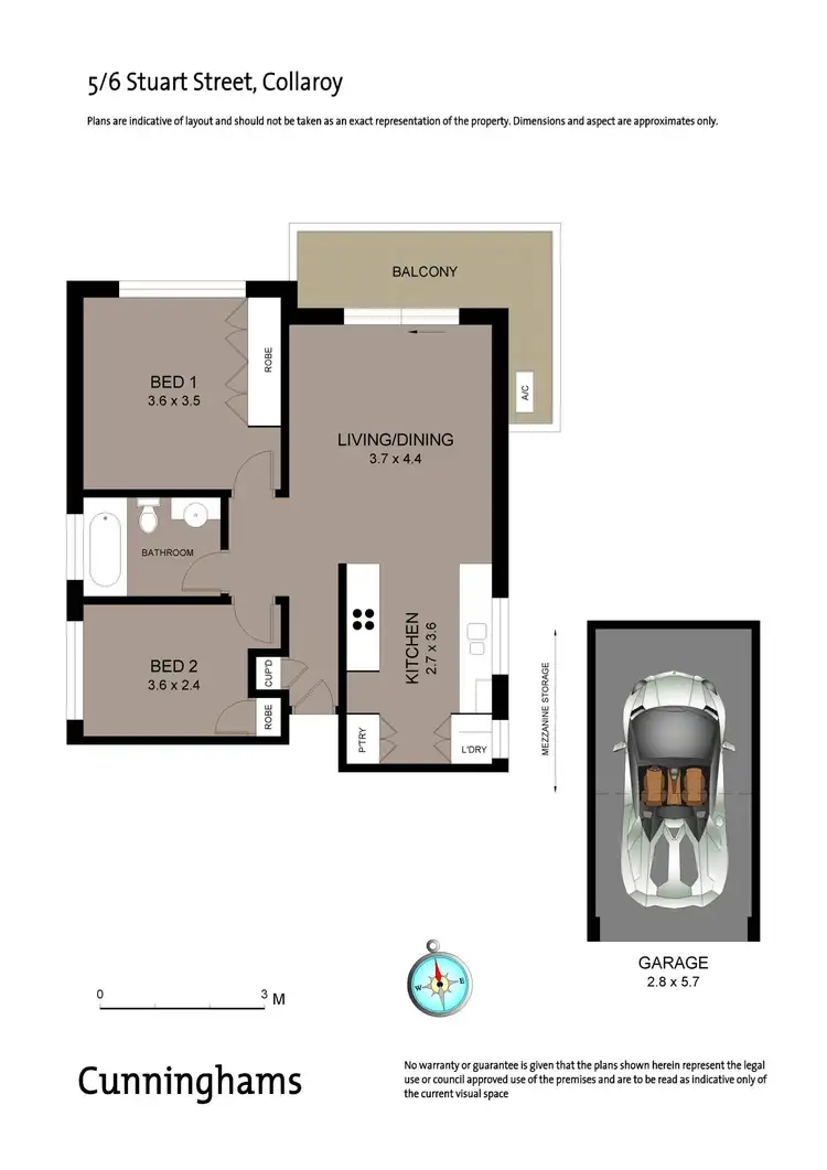 Floorplan of Homely apartment listing, 5/6 Stuart Street, Collaroy NSW 2097