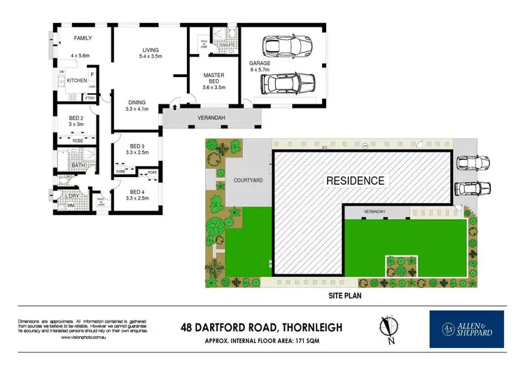 Floorplan of Homely house listing, 48 Dartford Road, Thornleigh NSW 2120