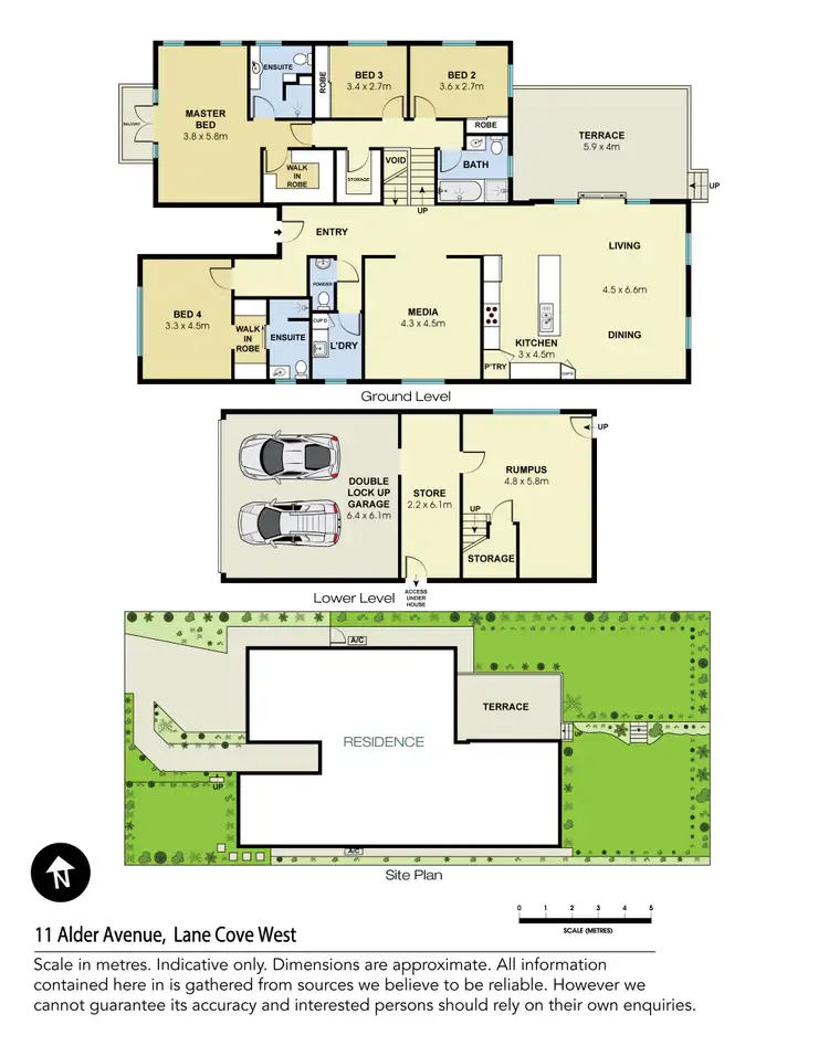 Floorplan of Homely house listing, 11 Alder Avenue, Lane Cove NSW 2066
