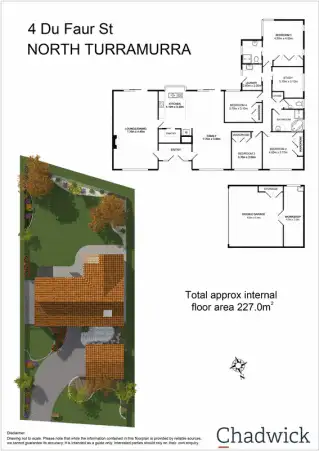 Floorplan of Homely house listing, 4 Du Faur Street, North Turramurra NSW 2074