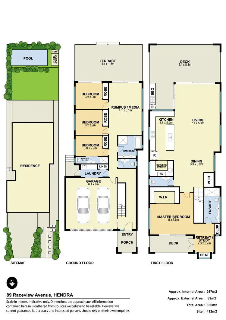 Floorplan of Homely house listing, 89 Raceview Avenue, Hendra QLD 4011