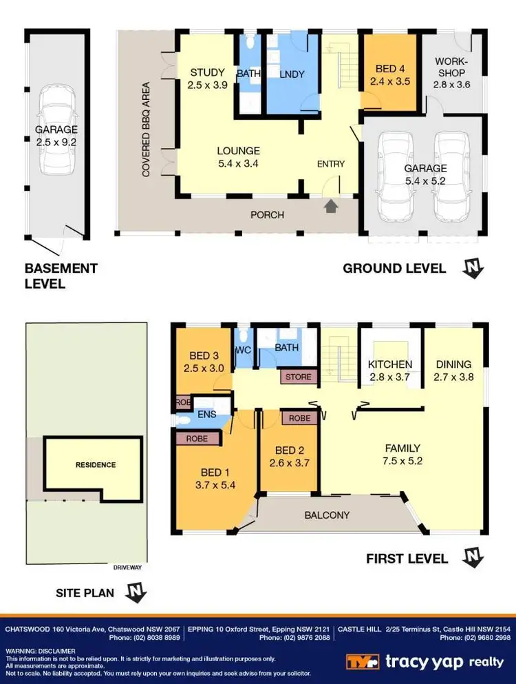 Floorplan of Homely house listing, 9 Tyalla Avenue, Frenchs Forest NSW 2086