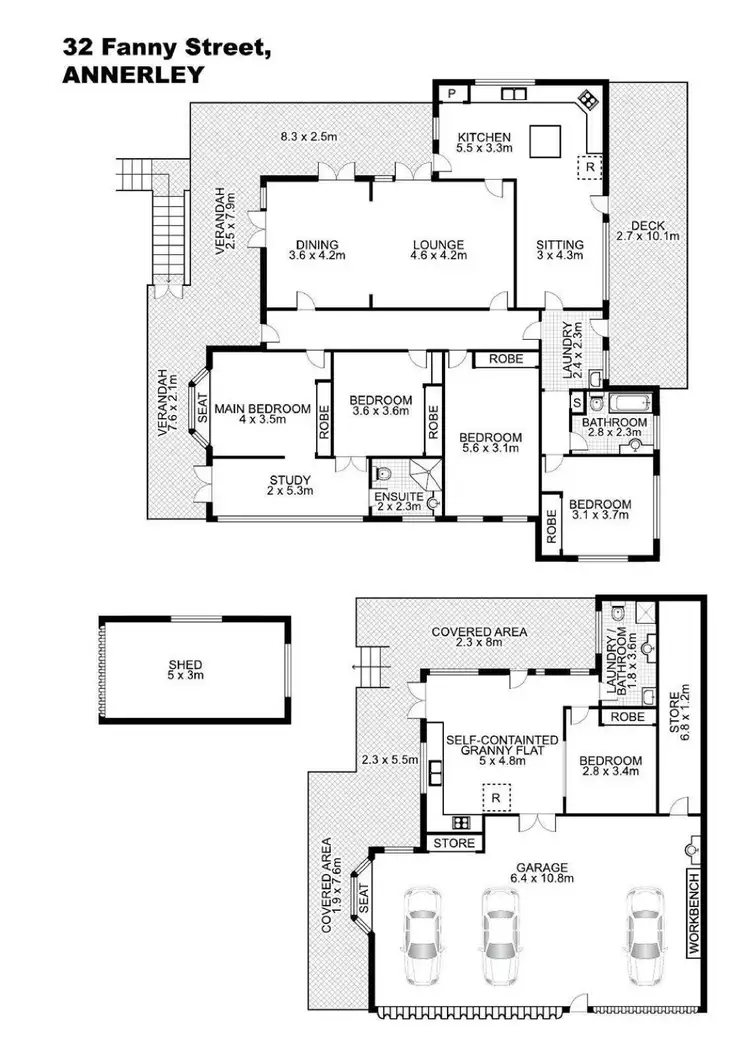 Floorplan of Homely house listing, 32 Fanny Street, Annerley QLD 4103